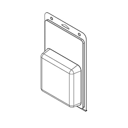 Visipak Thermoform-CLAMSHELL-#576-10.938-6.875-5.219-5.219-1.375-0.015-CLEAR, 250PK 576TF